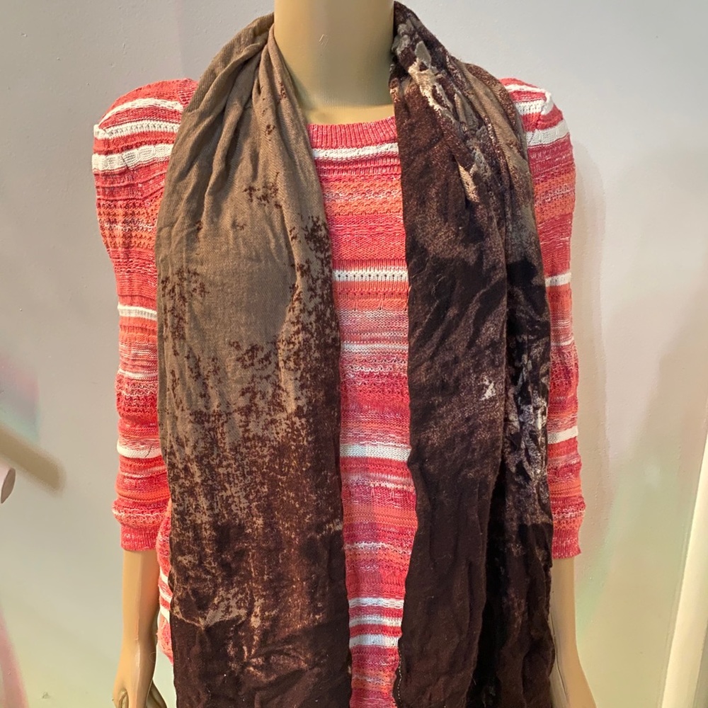Brown Ombré Scarf